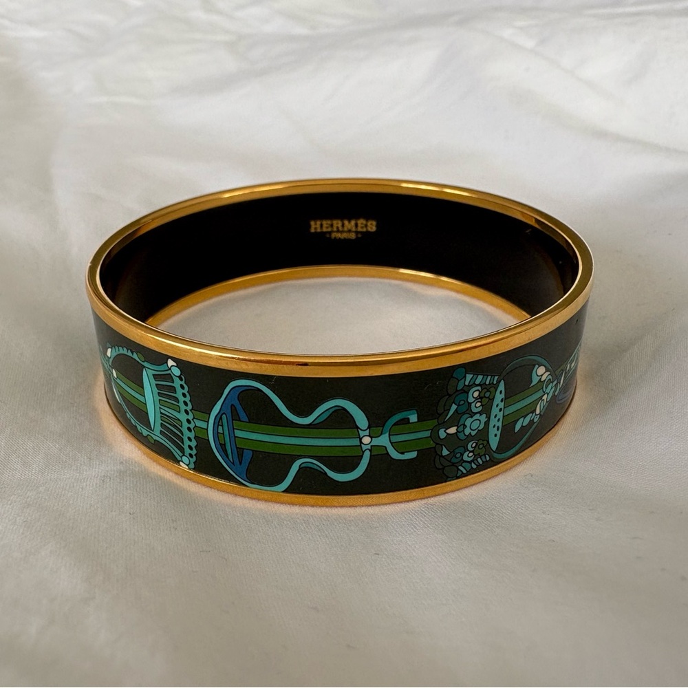 Hermès Enamel Bangle